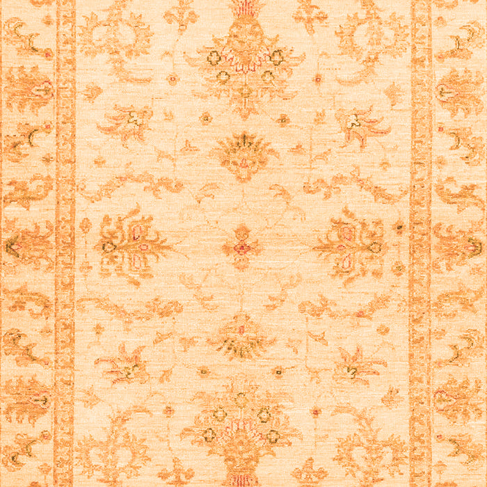 Oriental Orange Traditional Rug, abs3928org