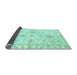 Sideview of Oriental Light Blue Traditional Rug, abs3928lblu