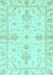 Oriental Light Blue Traditional Rug, abs3928lblu