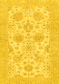 Oriental Yellow Traditional Rug, abs3929yw