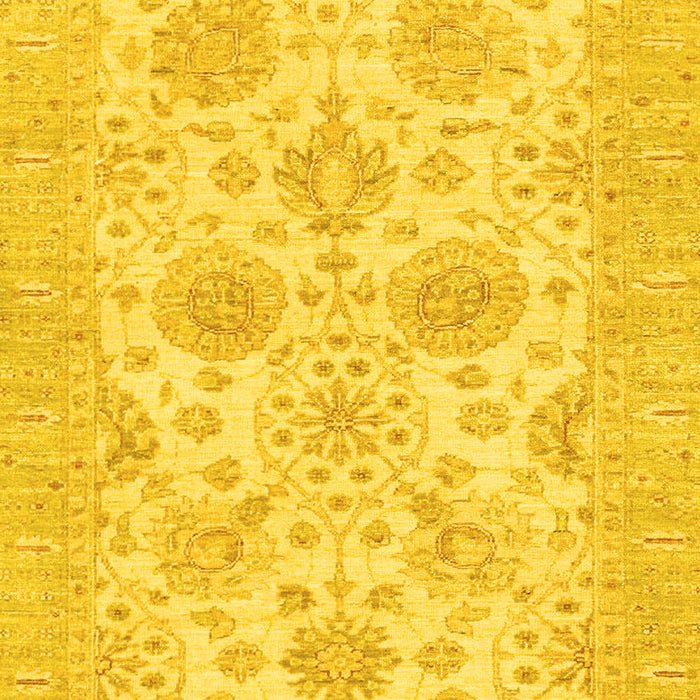 Oriental Yellow Traditional Rug, abs3929yw