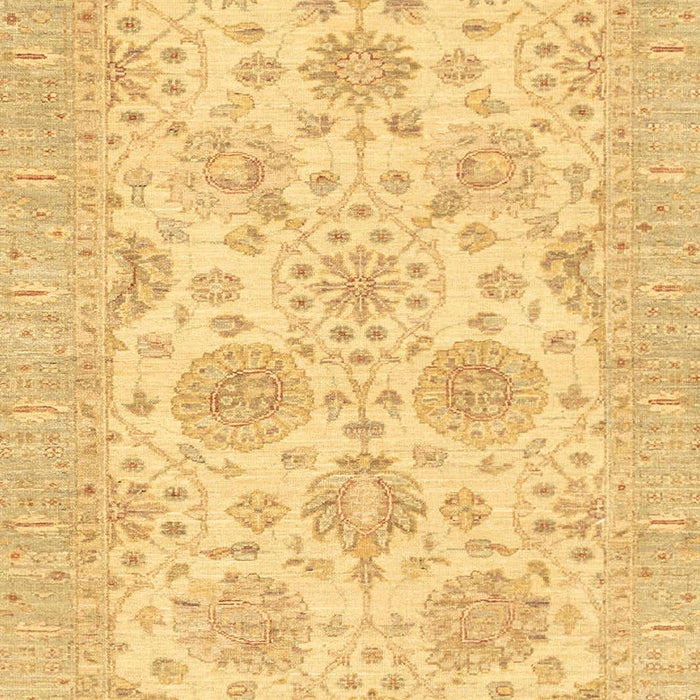 Abstract Bold Yellow Oriental Rug, abs3929