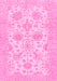 Oriental Pink Traditional Rug, abs3929pnk