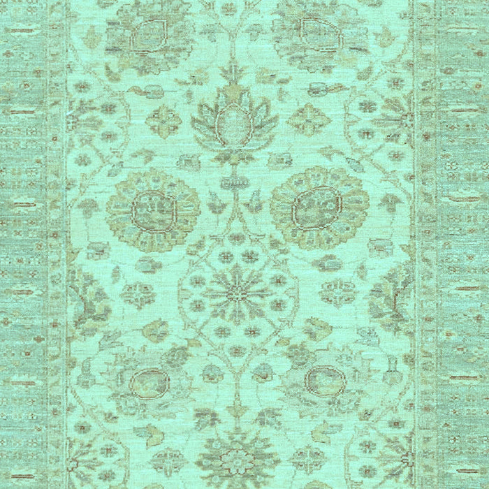 Machine Washable Oriental Light Blue Traditional Rug, wshabs3929lblu