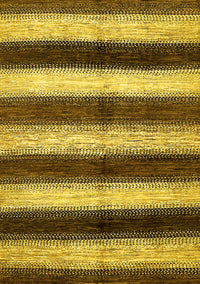 Abstract Yellow Modern Rug, abs392yw