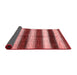 Abstract Red Modern Area Rugs