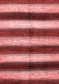 Abstract Red Modern Rug, abs392red