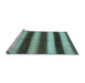 Sideview of Machine Washable Abstract Light Blue Modern Rug, wshabs392lblu