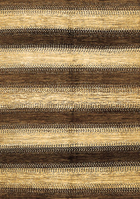 Abstract Brown Modern Rug, abs392brn