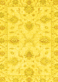 Oriental Yellow Traditional Rug, abs3930yw