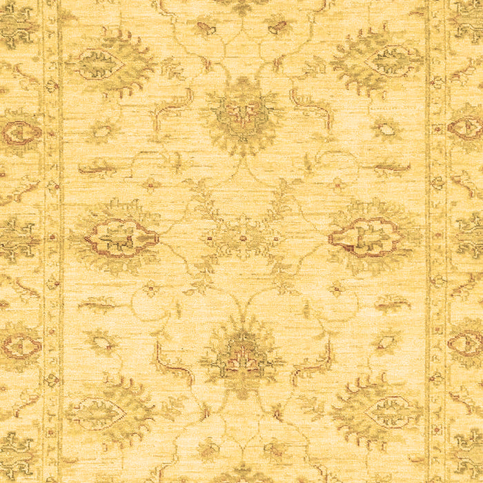 Machine Washable Oriental Brown Traditional Rug, wshabs3930brn