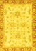 Oriental Yellow Traditional Rug, abs3931yw