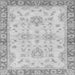 Square Oriental Gray Traditional Rug, abs3931gry