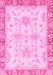 Oriental Pink Traditional Rug, abs3931pnk