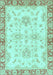 Oriental Light Blue Traditional Rug, abs3931lblu