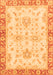 Oriental Orange Traditional Rug, abs3931org