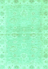 Abstract Turquoise Modern Rug, abs3932turq