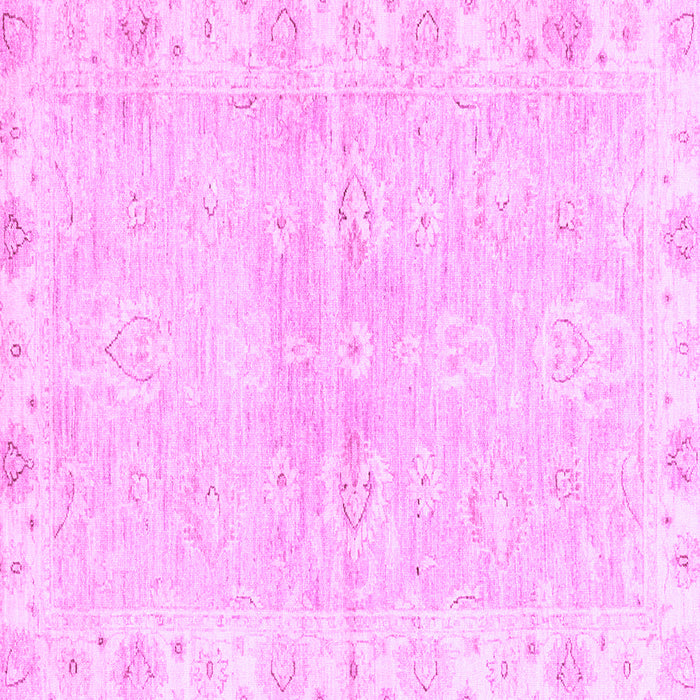 Square Abstract Purple Modern Rug, abs3932pur