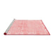 Modern Red Washable Rugs