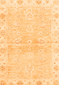 Abstract Orange Modern Rug, abs3932org