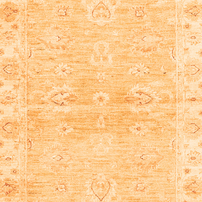 Abstract Orange Modern Rug, abs3932org