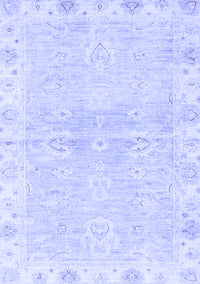 Abstract Blue Modern Rug, abs3932blu