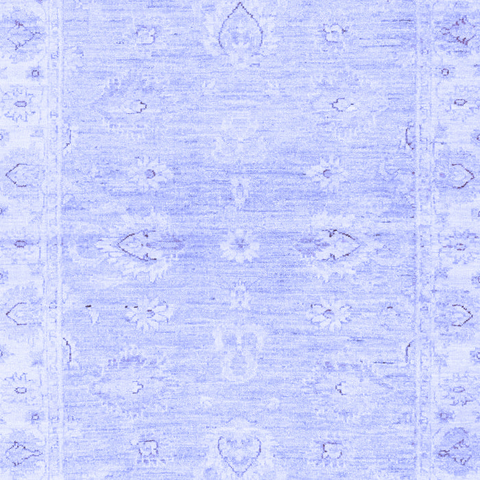 Abstract Blue Modern Rug, abs3932blu