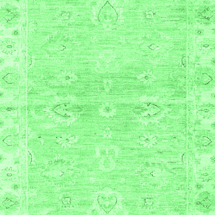 Abstract Emerald Green Modern Rug, abs3932emgrn
