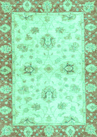 Oriental Turquoise Traditional Rug, abs3933turq