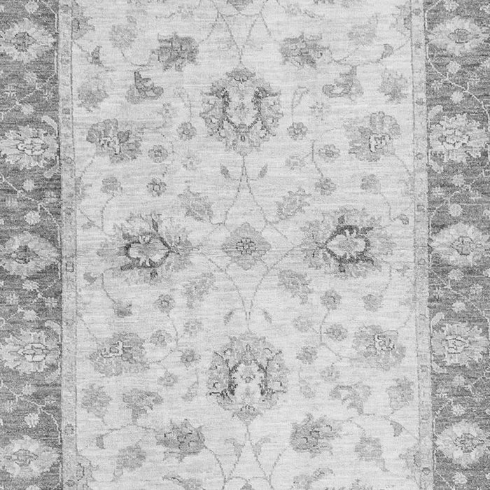 Machine Washable Oriental Gray Traditional Rug, wshabs3933gry