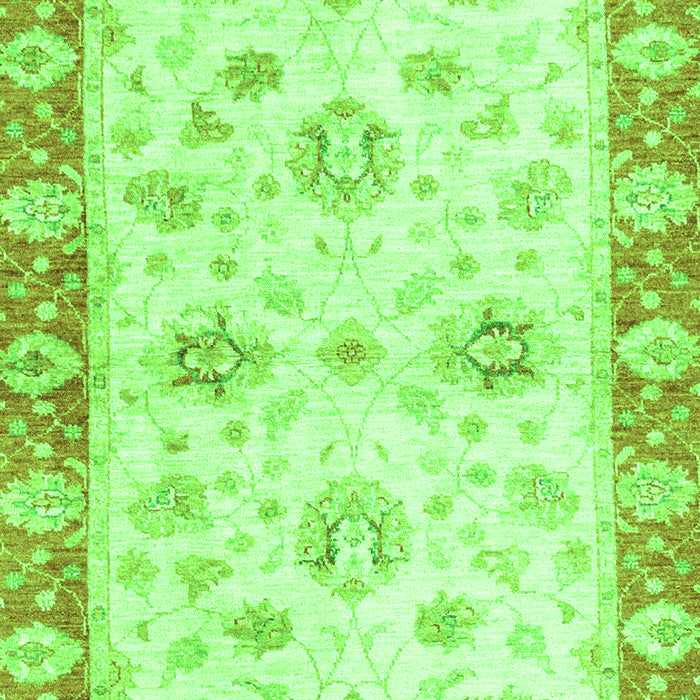 Oriental Green Traditional Rug, abs3933grn