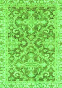 Oriental Green Traditional Rug, abs3934grn