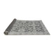 Sideview of Oriental Gray Traditional Rug, abs3934gry