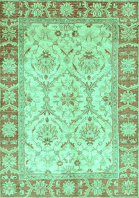 Oriental Turquoise Modern Rug, abs3935turq