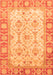 Oriental Orange Modern Rug, abs3935org