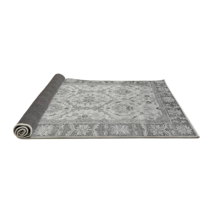 Sideview of Oriental Gray Modern Rug, abs3935gry