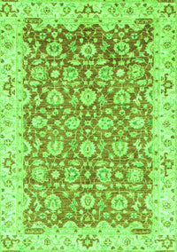 Oriental Green Modern Rug, abs3936grn