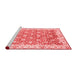 Modern Red Washable Rugs