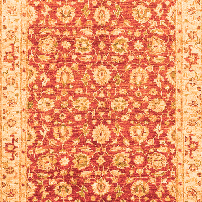 Machine Washable Oriental Orange Modern Area Rugs, wshabs3936org
