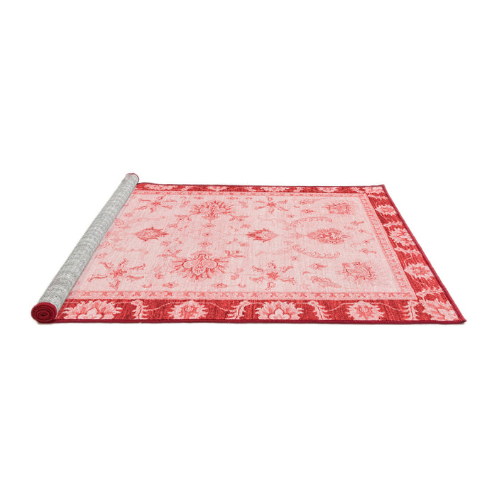 Modern Red Washable Rugs