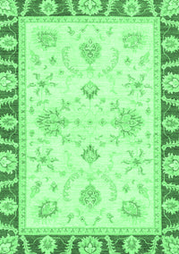 Oriental Emerald Green Modern Rug, abs3937emgrn