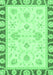 Oriental Emerald Green Modern Rug, abs3937emgrn