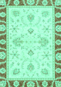 Oriental Turquoise Modern Rug, abs3937turq