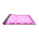 Sideview of Oriental Purple Modern Rug, abs3937pur