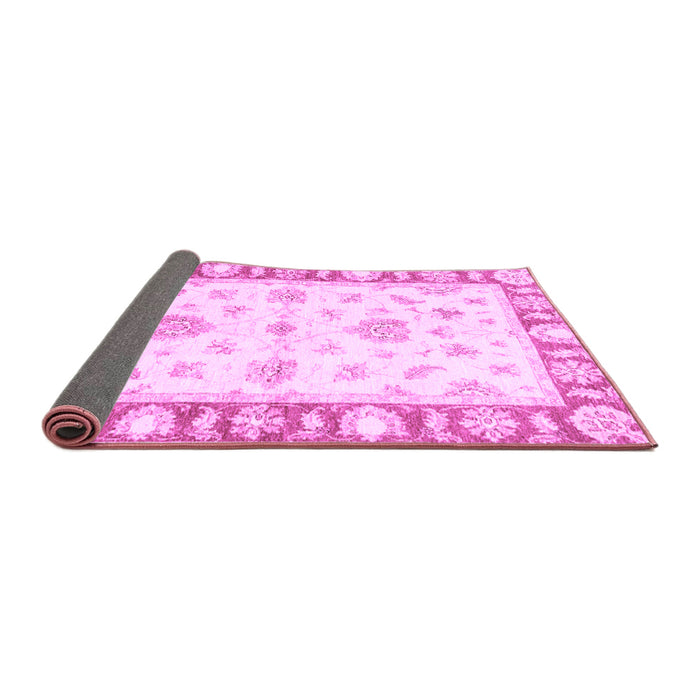 Sideview of Oriental Purple Modern Rug, abs3938pur