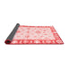 Oriental Red Modern Area Rugs