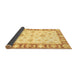 Sideview of Oriental Brown Modern Rug, abs3938brn