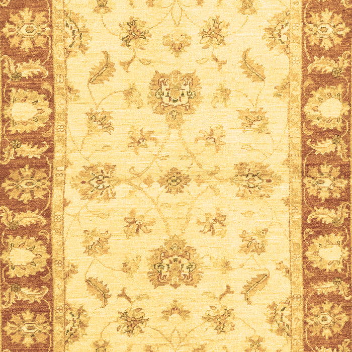 Machine Washable Oriental Brown Modern Rug, wshabs3938brn