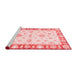 Modern Red Washable Rugs