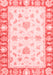 Oriental Red Modern Area Rugs